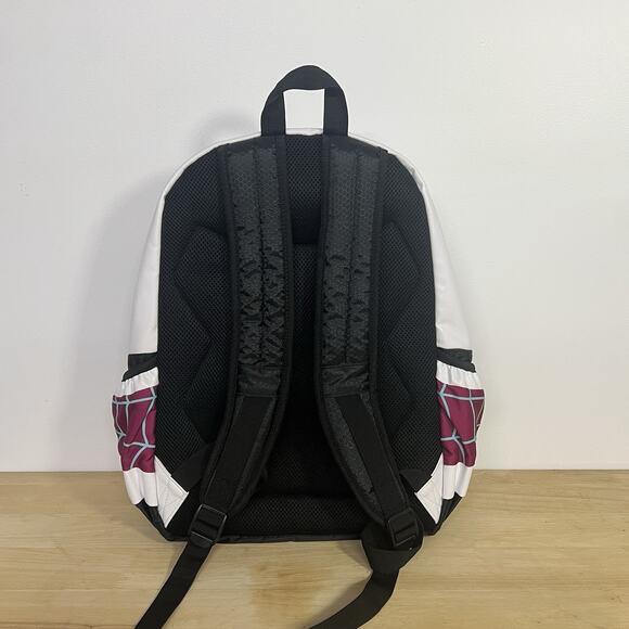 Spider Gwen Marvel ThinkGeek Backpack Black Pink school super hero laptop - Picture 3 of 7